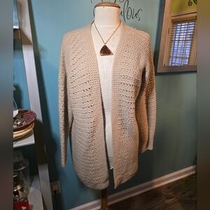 Lovely Handmade Knit Cardigan Sweater